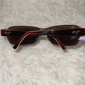 Maui Jim Black Coral Glass Polarized Sunglasses